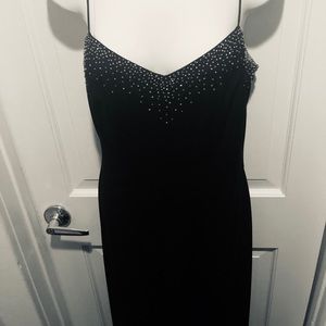 Spaghetti Strap Long Gown